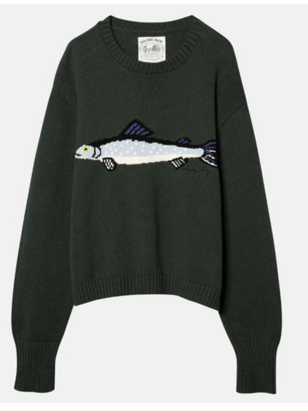 Dairy Boy THE FISHERMAN'S DAUGHTER SWEATER NWOT